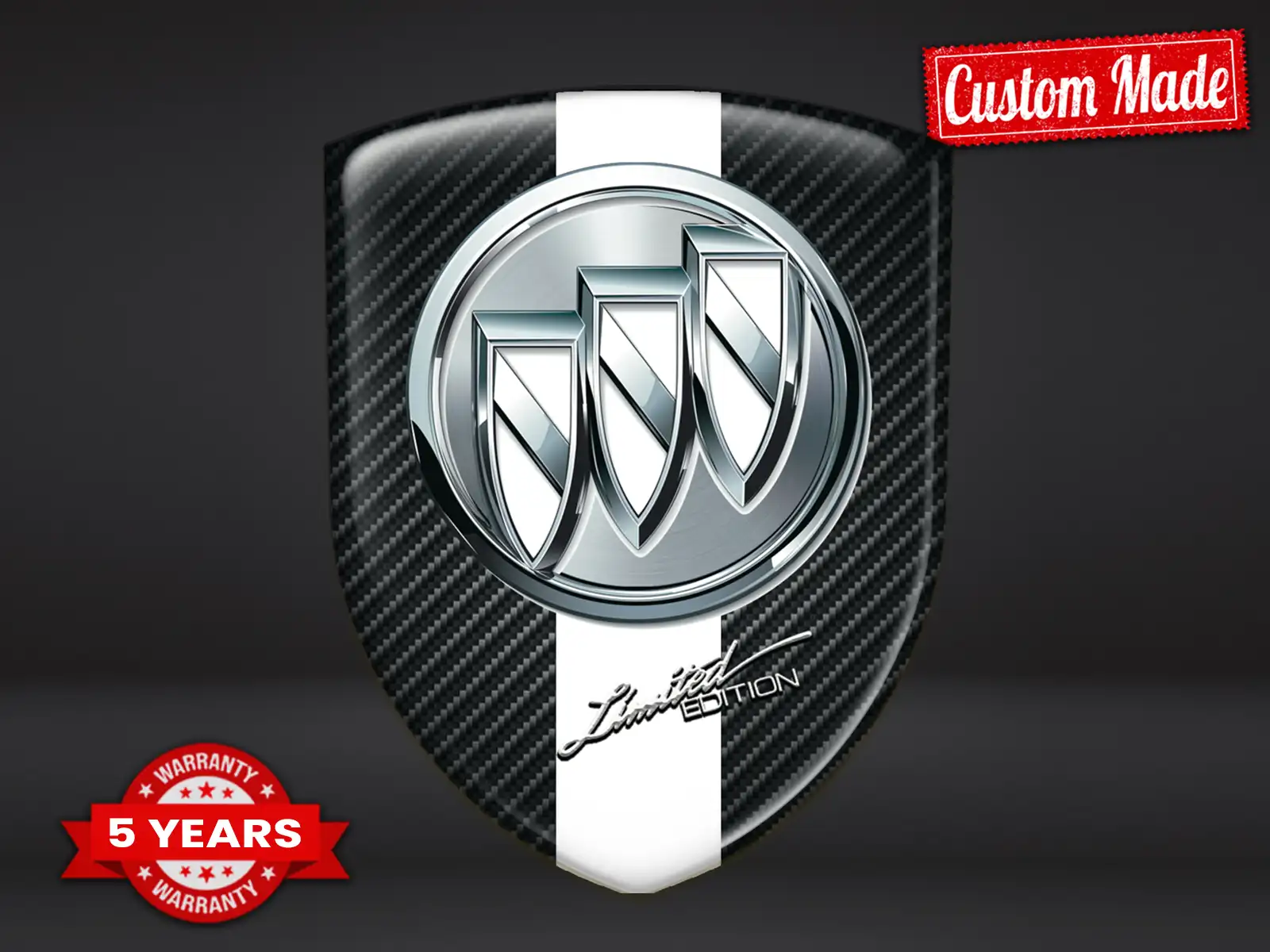 Buick Pegatinas Logo Personalizadas Estilo Máximo Resistente Pro